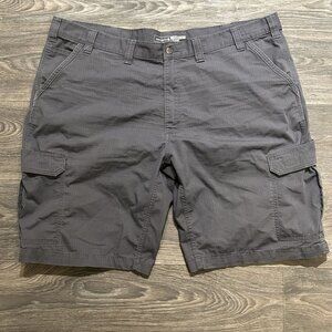 Carhartt Shorts 46 Force Relaxed Fit Ripstop Cargo Work Short 103453 Gray